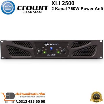 Crown XLi 2500 2 Kanal 750W Power Anfi