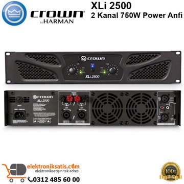 Crown XLi 2500 2 Kanal 750W Power Anfi