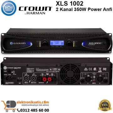 Crown XLS 1002 2 Kanal 350W Power Anfi