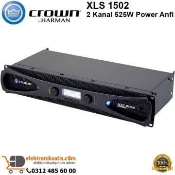 Crown XLS 1502 2 Kanal 525W Power Anfi