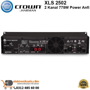 Crown XLS 2502 2 Kanal 775W Power Anfi