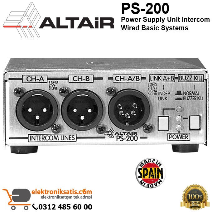 Altair PS-200 intercom Power Supply Unit