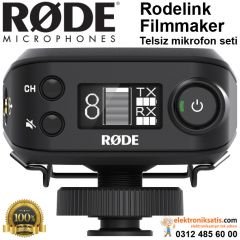 Rode Rodelink Filmmaker Telsiz Mikrofon Seti