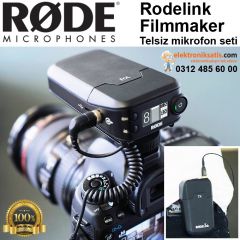 Rode Rodelink Filmmaker Telsiz Mikrofon Seti