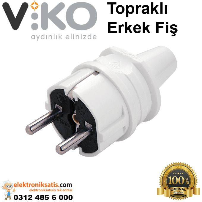 Viko Topraklı Erkek Fiş