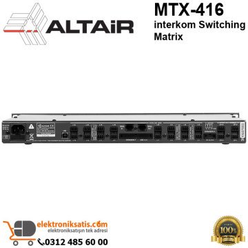 Altair MTX-416 intercom 4x16 Switching Matrix