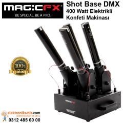 Magicfx Power Shot Base DMX 400 Watt Elektrikli Konfeti Makinası