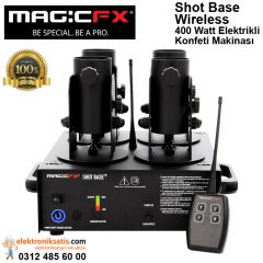 Magicfx Power Shot Base Wireless 400 Watt Elektrikli Konfeti Makinası