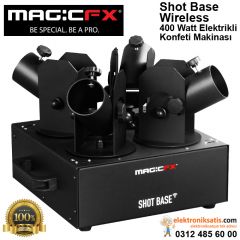 Magicfx Power Shot Base Wireless 400 Watt Elektrikli Konfeti Makinası