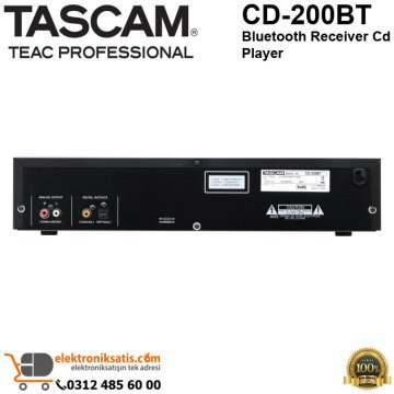 Tascam CD-200BT Bluetooth Receiver Cd Player