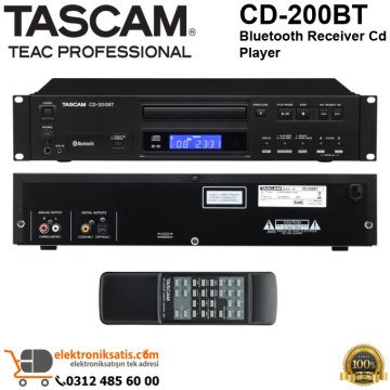 Tascam CD-200BT Bluetooth Receiver Cd Player