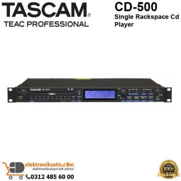 Tascam CD-500 Single Rackspace Cd Player