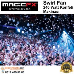 Magicfx Swirl Fan 240 Watt Konfeti Makinası
