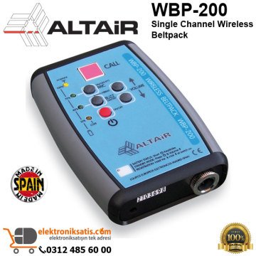 Altair WBP-200 Single Channel Wireless Beltpack