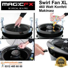 Magicfx Swirl Fan XL 460 Watt Konfeti Makinası