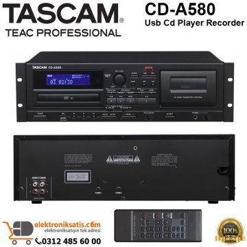 Tascam CD-A580 Usb Cd Player Recorder