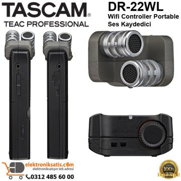 Tascam DR-22WL Wifi Conroller Portable Ses Kaydedici