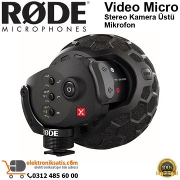 RODE VideoMic X Stereo Kamera Üstü Mikrofon