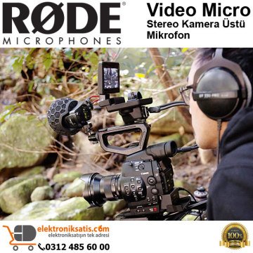 RODE VideoMic X Stereo Kamera Üstü Mikrofon