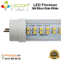 Ledorlight LED Floresan 9W 60 cm Rote White