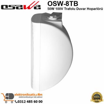 OSAWA OSW-8T Beyaz 100V Trafolu Duvar Hoparlörü