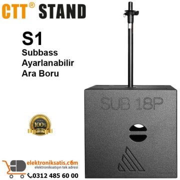 CCT Stand S1 Subbass Ayarlanabilir Ara Boru