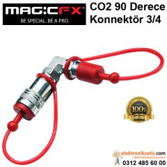 Magicfx CO2 90 Derece Konnektör 3/4