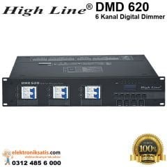 High Line DMD 620 6 Kanal Digital Dimmer