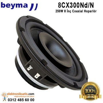 Beyma 8CX300Nd-N 250 Watt 8'' (20cm) Coaxial Hoparlör