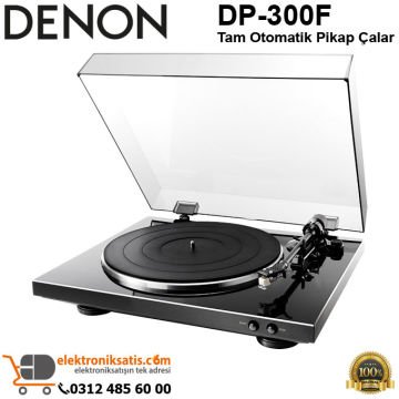 Denon DP-300F Siyah Tam Otomatik Pikap Çalar