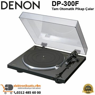 Denon DP-300F Siyah Tam Otomatik Pikap Çalar