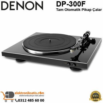 Denon DP-300F Siyah Tam Otomatik Pikap Çalar