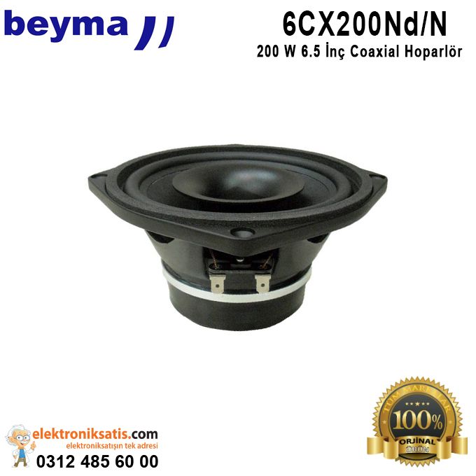 Beyma 6CX200Nd-N 200 Watt 6.5'' (16cm) Coaxial Hoparlör