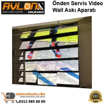 Önden Servis Video Wall Askı Aparatı