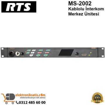 RTS MS-2002 Kablolu İnterkom Merkez Ünitesi