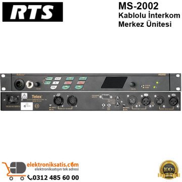 RTS MS-2002 Kablolu İnterkom Merkez Ünitesi
