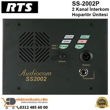RTS SS-2002P 2 Kanal İnterkom Hoparlör Ünitesi