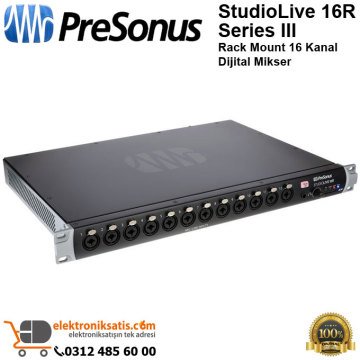 PRESONUS StudioLive 16R 16 Kanal Dijital Mikser