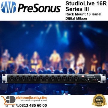 PRESONUS StudioLive 16R 16 Kanal Dijital Mikser