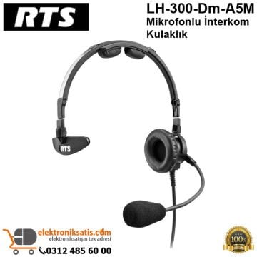 RTS LH-300-Dm-A5M Mikrofonlu İnterkom Kulaklık