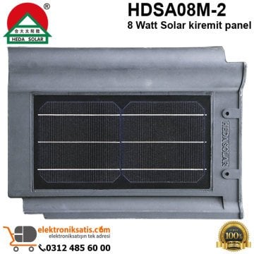 Zheijang HDSA08M-2 8W Solar Kiremit Panel