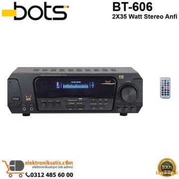BOTS BT-606 2X35 Watt Stereo Anfi