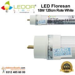 Ledorlight LED Floresan 18W 120 cm Rote White