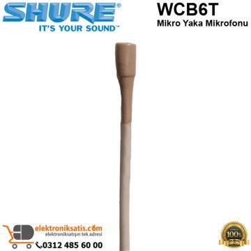 Shure WCB6T Mikro Yaka Mikrofonu