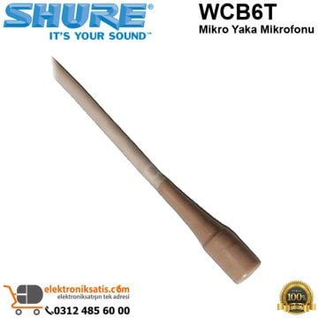 Shure WCB6T Mikro Yaka Mikrofonu