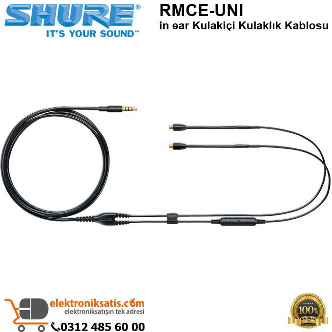 Shure RMCE-UNI in ear Kulaklık Kablosu