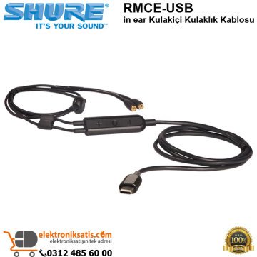 Shure RMCE-USB in ear Kulaklık Kablosu