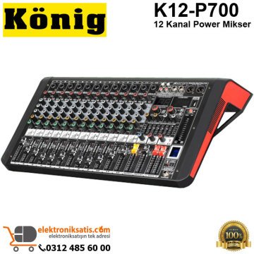 König K12-P700 12 Kanal Power Mikser