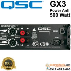QSC GX3 Profesyonel Power Anfi 500 Watt