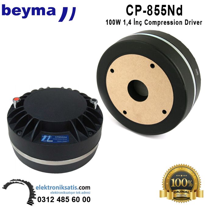 Beyma CP-855 Nd 100 Watt 1,4'' (36 mm) Compression Driver